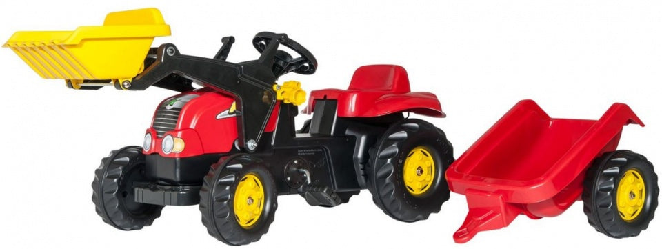traptractor RollyKid X junior rood