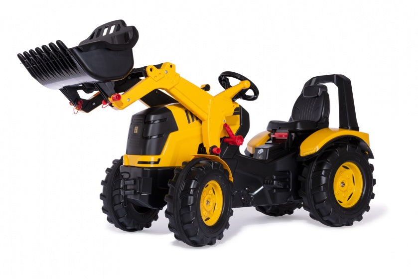 traptractor RollyX-Trac Premium JCB met voorlader geel/zwart