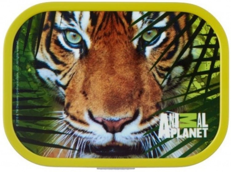 broodtrommel Animal Planet 176 x 130 x 58 mm Tijger