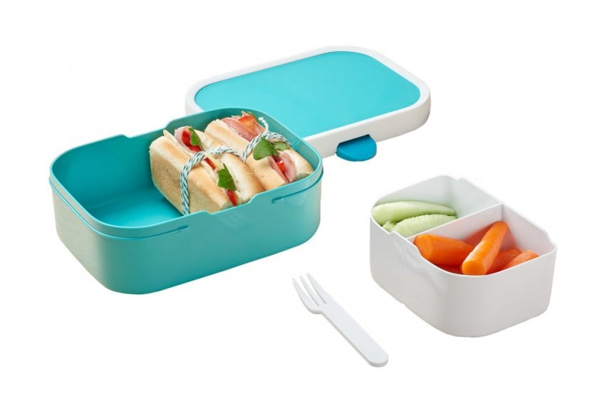 lunchbox Campus Frozen II junior paars/blauw 3-delig