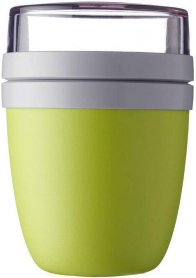 lunchpot Ellipse 700 ml limegroen/grijs