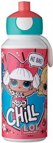 pop-up beker L.O.L. Surprise 400 ml rood/wit
