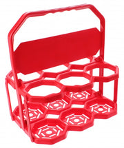 bidonhouder 6 bidons rood