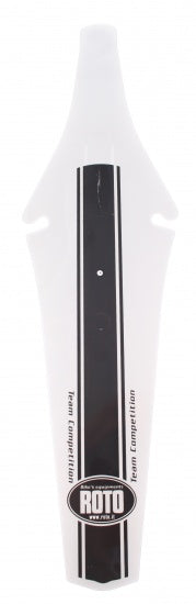 achterspatbord 37 cm universeel zilver