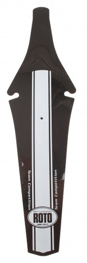 achterspatbord 37 cm zwart