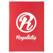 schrift A4 gelijnd rood