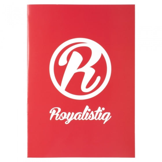 schrift A4 gelijnd rood