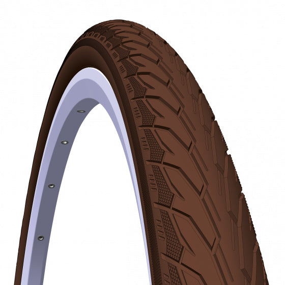 buitenband Flash 28 x 1.75 (47-622) reflectie bruin