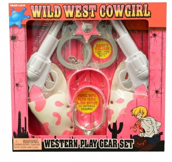 cowboyset meisjes 6-delig