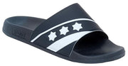 badslippers De Luxe unisex donkerblauw maat 44