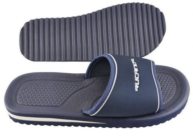 badslippers Santorini unisex donkerblauw maat 37