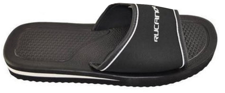 badslippers Santorini unisex zwart maat 44