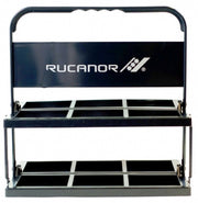 bidonkrat voor 6 bidons 34 cm zwart