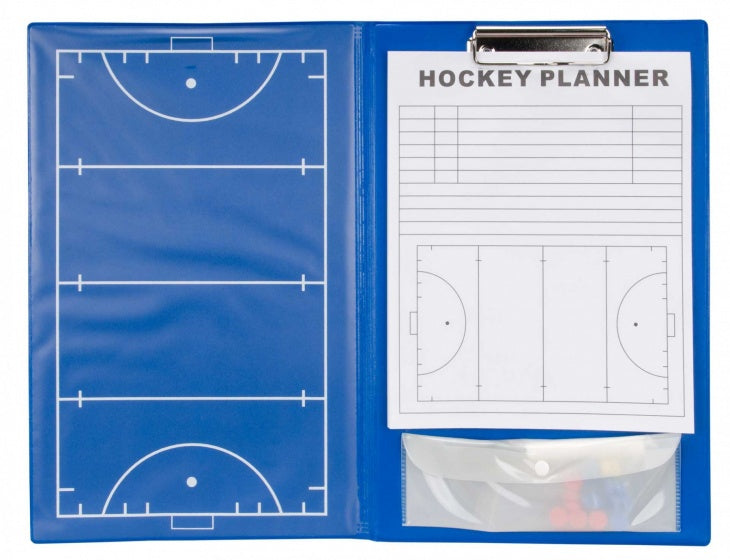 coachmap hockey magnetisch 36 cm blauw