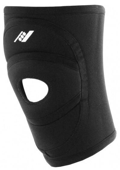 kniebandage Patello open zwart maat S