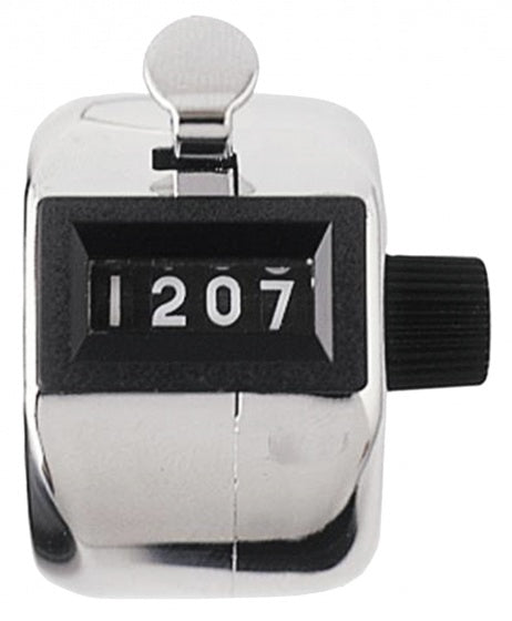 rondeteller zonder voet 3 x 4 cm zilver