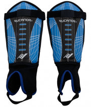 scheenbeschermers Free Kick blauw/zwart maat S