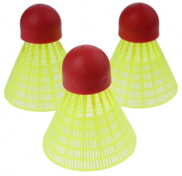 shuttles speed badminton geel 3 stuks
