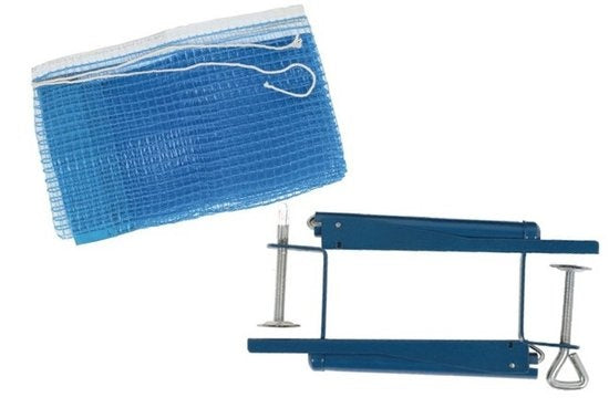 tafeltennisnet 170 x 14 cm blauw