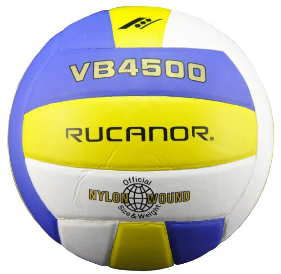 volleybal VB4500 gel/blauw/wit maat 4