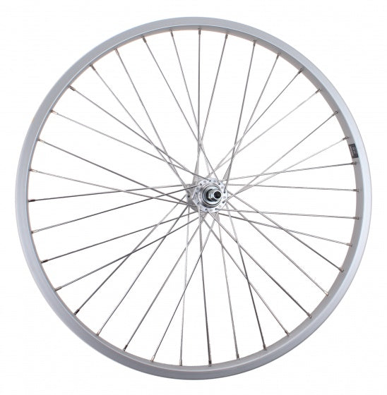 achterwiel AS32 26 inch freewheel 36G zilver