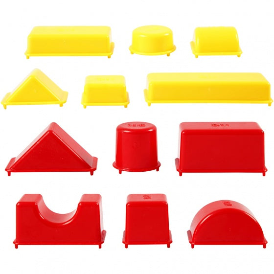 zandvormpjes 36 stuks multicolor
