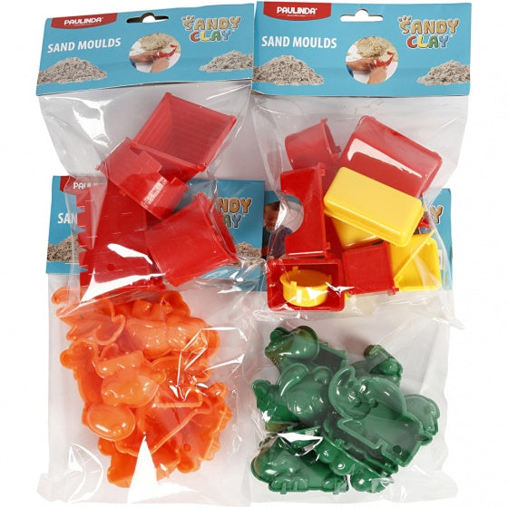 zandvormpjes 36 stuks multicolor