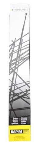 Spaken 14G - 250 mm Met Nippel RVS 100 Stuks