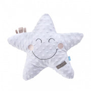 knuffel ster junior grijs 32 x 29 cm