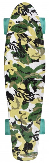 Retro skateboard Free spirit groen 79 cm
