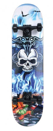 skateboard Grinder31 Inferno blauw 79 cm