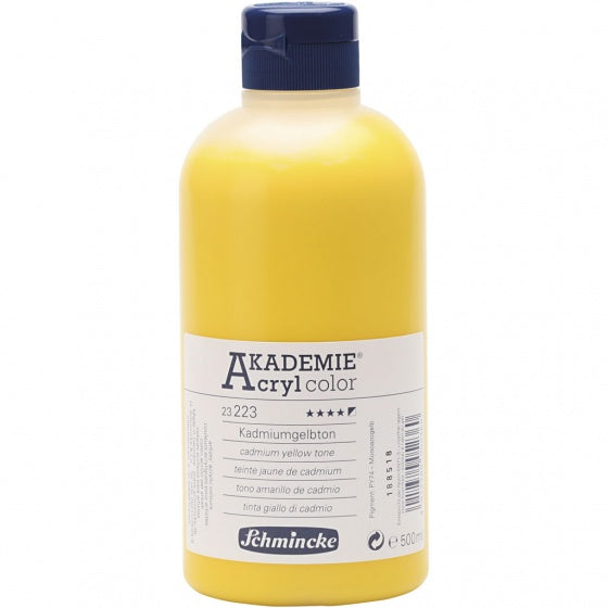 acrylverf Akademie 500 ml cadmium-geel