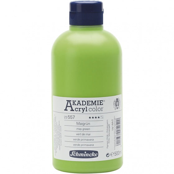 acrylverf Akademie 500 ml may-groen