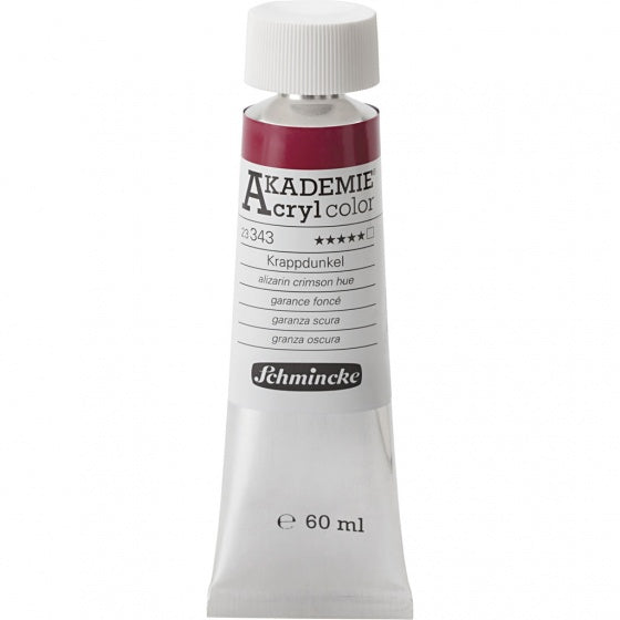 tube acrylverf Akademie 60 ml alizarin-donkerrood