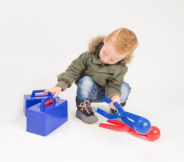 sneeuwbaltang rood 37 cm