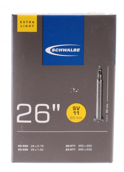 binnenband SV11 26 inch (25-559/23-571) FV 60 mm