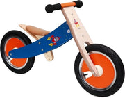 Balance Bike 12 Inch Junior Rood/Blauw