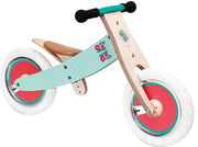 Balance Bike 12 Inch Meisjes Turquoise