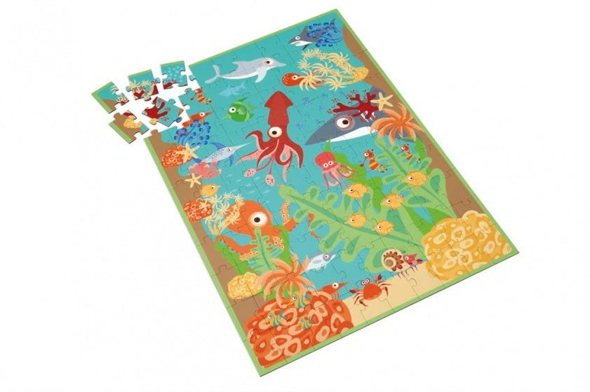 legpuzzel Ocean 60 cm 100 stukjes