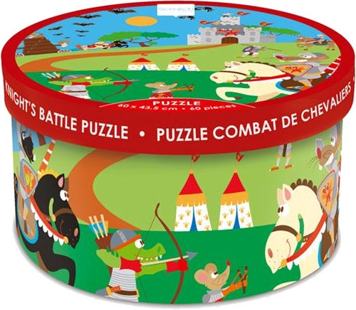 legpuzzel Riddergevecht 60 stukjes