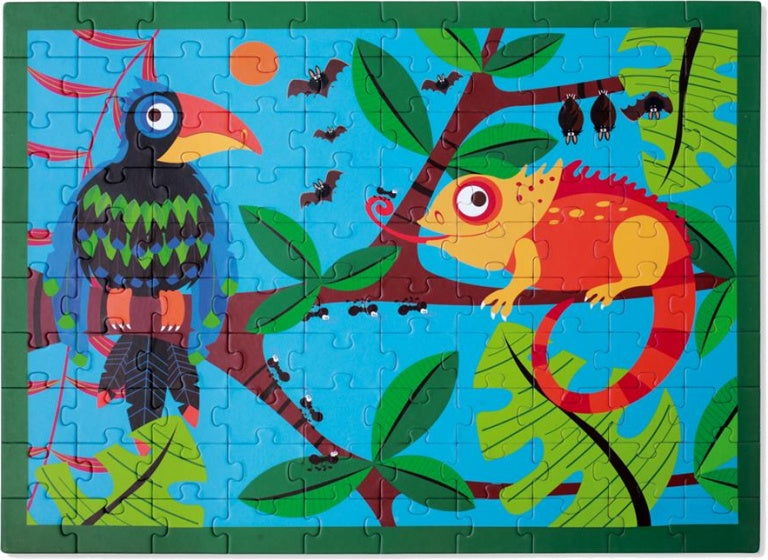 legpuzzel Toekan jungle 100 stukjes