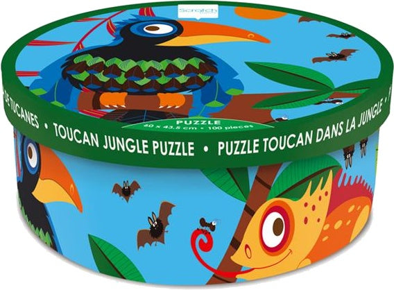 legpuzzel Toekan jungle 100 stukjes