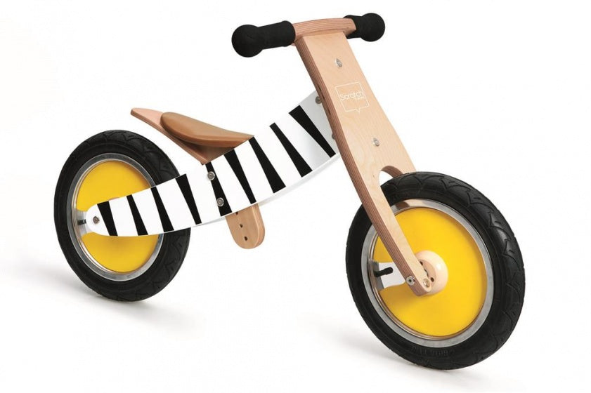 Move-It loopfiets Junior Blank/Zwart