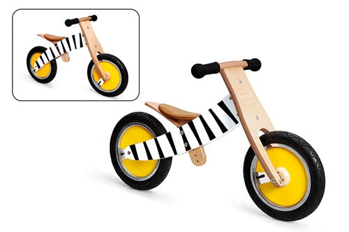 Move-It loopfiets Junior Blank/Zwart