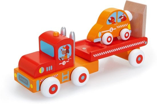 Vrachtwagen en Race Wagen Oranje 25