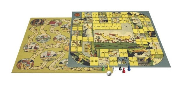gezelschapsspel Spellen van toen: Matt de Reiziger/Ganzenbord