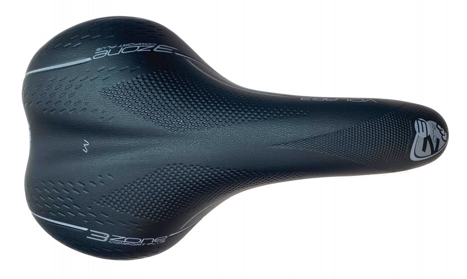 zadel Volare Comfort Plus heren zwart
