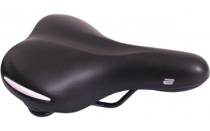 fietszadel stadsfiets Ride 252 x 182 mm zwart