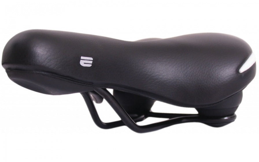 fietszadel stadsfiets Ride 252 x 182 mm zwart