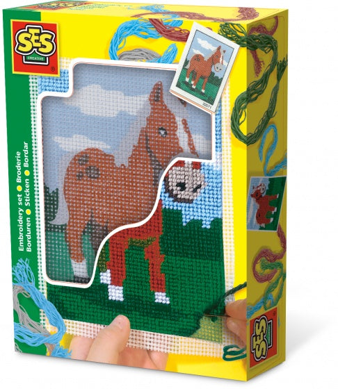 borduurset paard